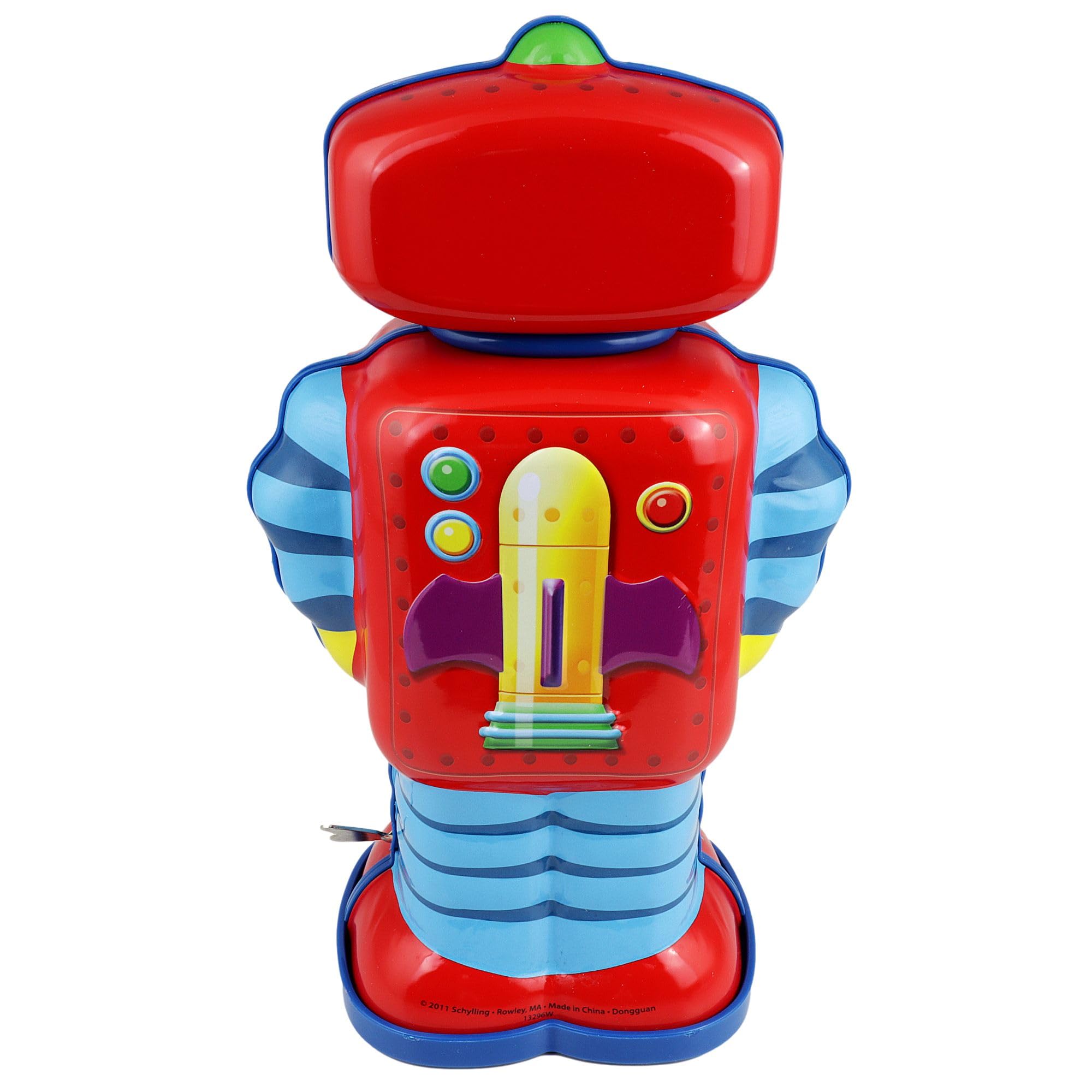 Freak Scene Giocattolo in Latta Robot Cosmo Grande Robot in Latta a Carica