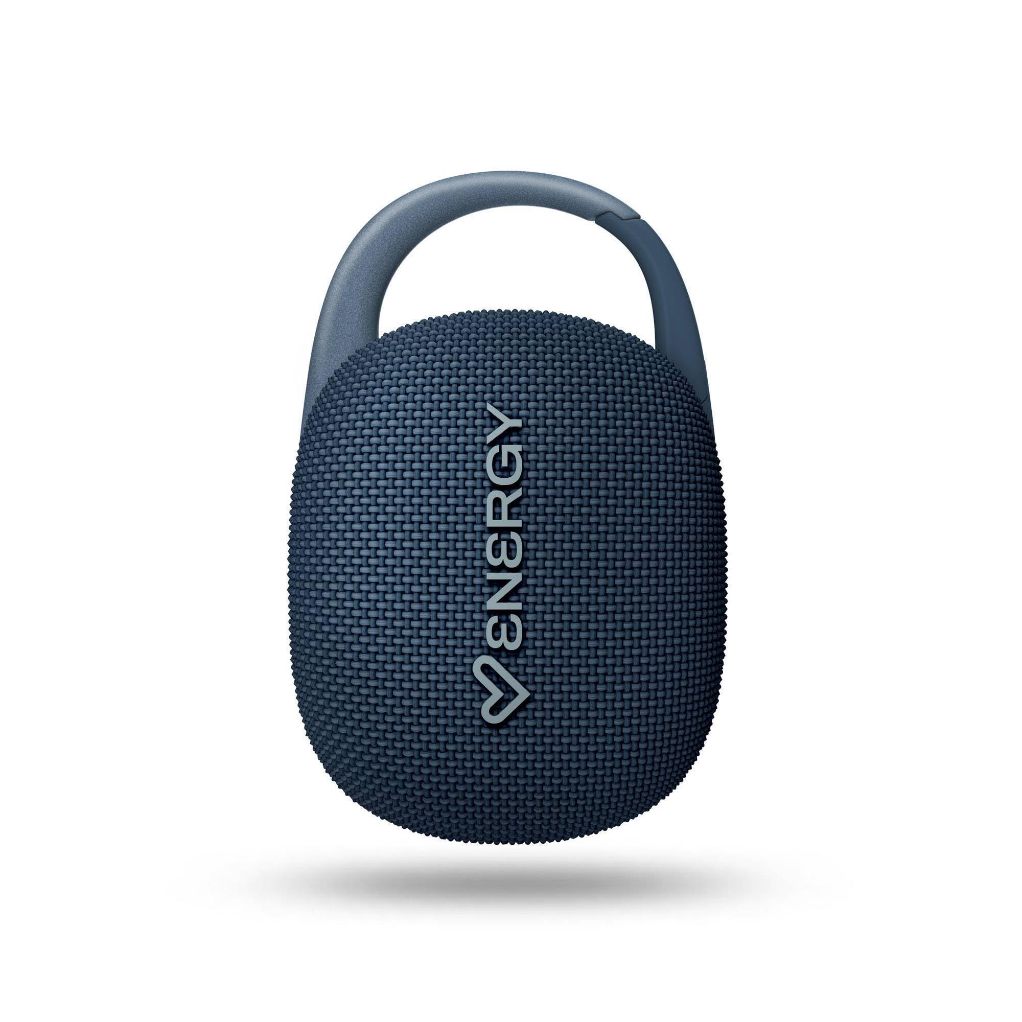 Energy Sistem Klip Przenośny głośnik Bluetooth Mały 9W IPX7 Wodoodporny 18H Bateria Radio FM True Wireless Stereo z MicroSD i Zintegrowany Klip