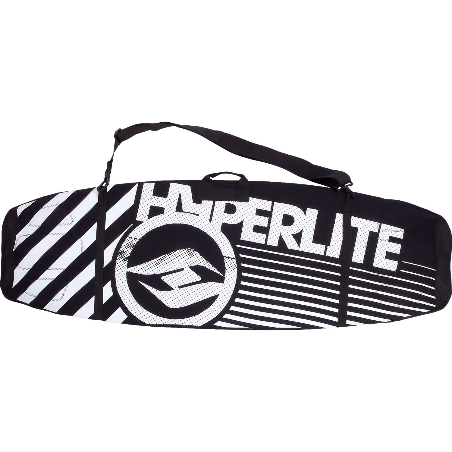 HyperliteWakeboard Rubber Wrap - Black - Protect your Wakeboard and it will be kind to you - Padded Shoulder Strap