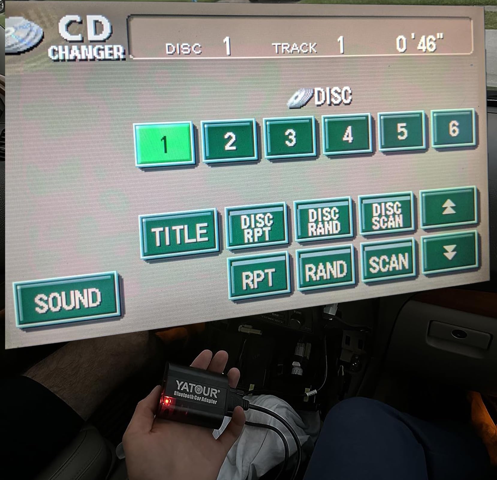 Amazon.com: Bluetooth Car Adapter, CD Bluetooth Adapter for