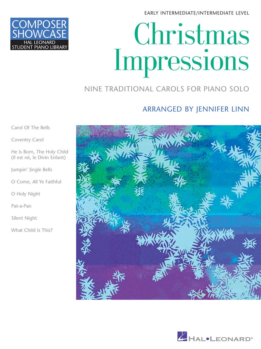 Christmas Impressions: Hal Leonard Student Piano Library Composer Showcase Intermediate Level (Composer Showcase Hal Leonard Student Piano Library)