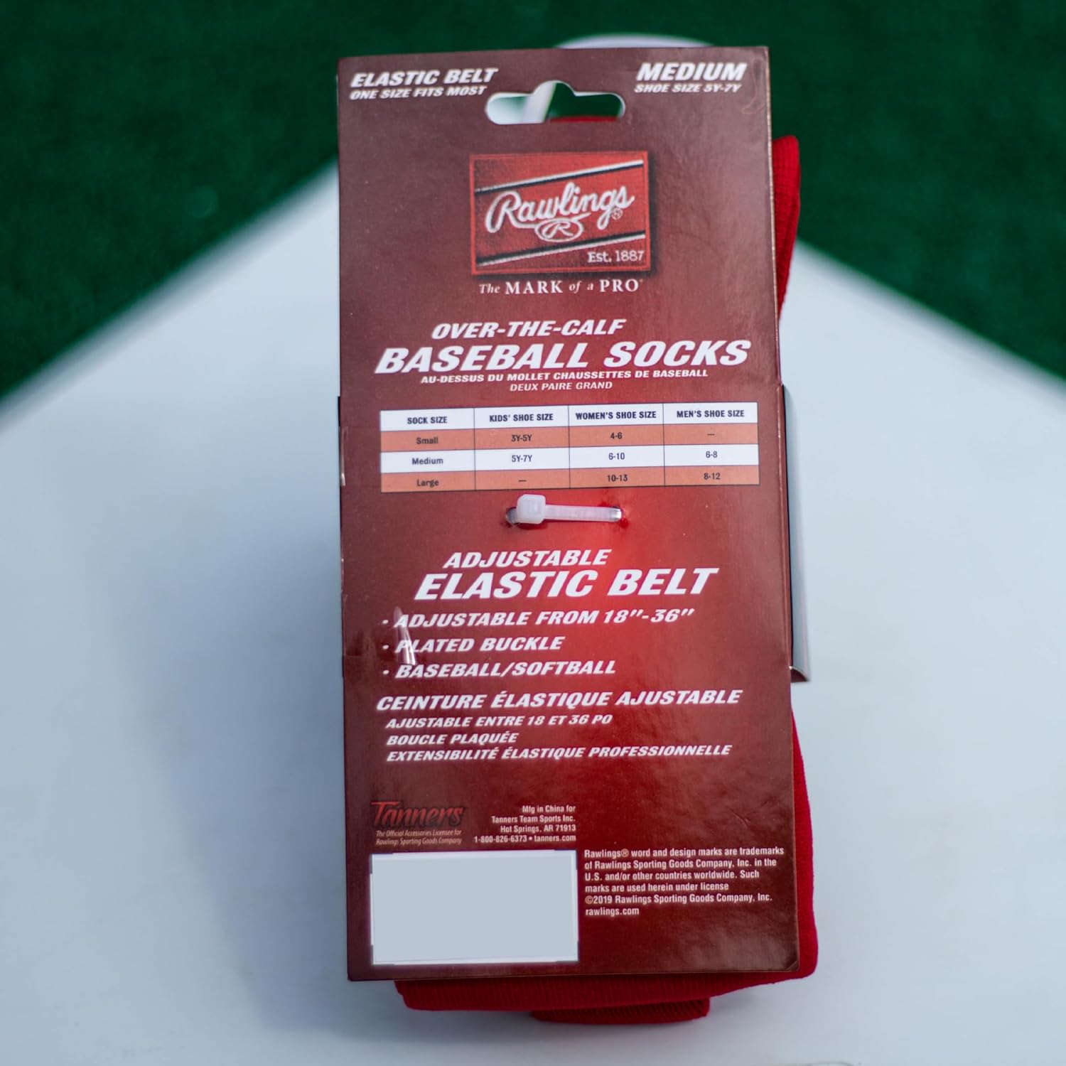 Rawlings | Belt & Socks Combo | Baseball/Softball | Multiple Sizes & Colors - Image 2