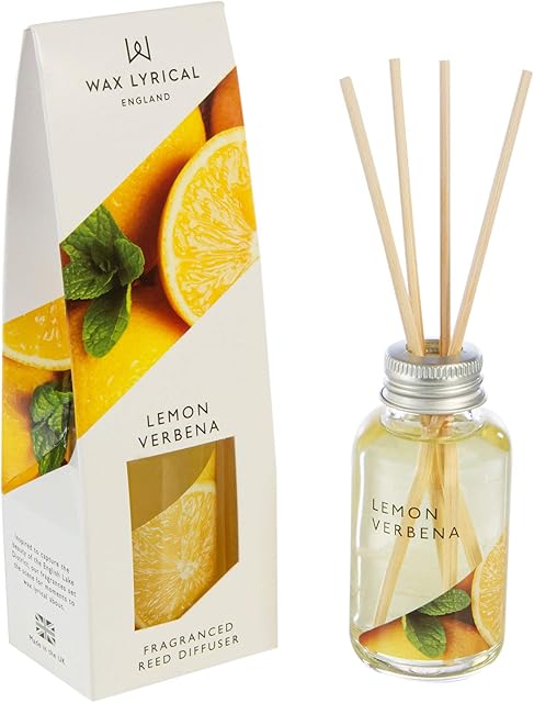 WAX LYRICAL Reed Diffuser 40ml, Lemon Verbena