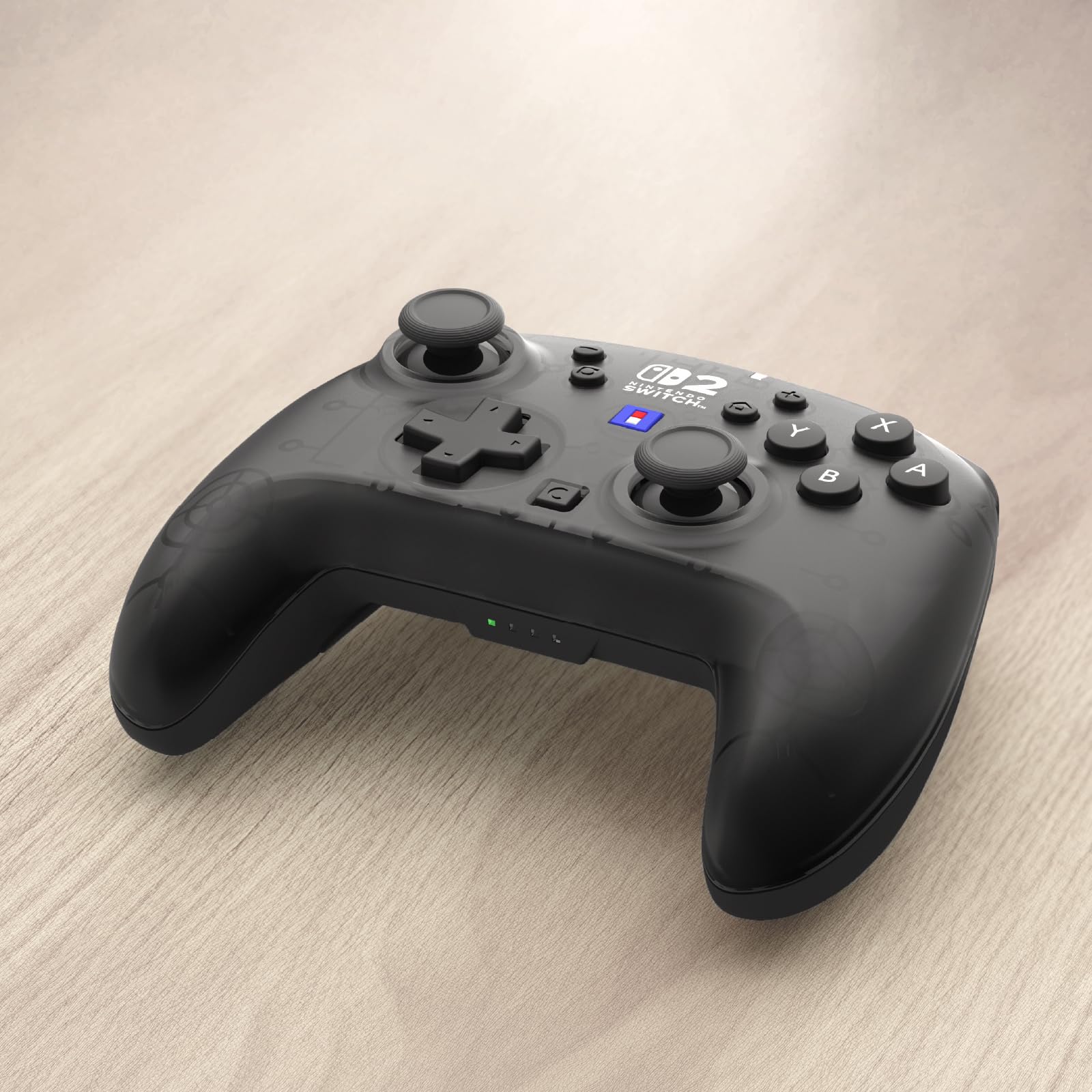 HORI - Wireless HORIPAD Turbo per Nintendo Switch 2 (Nero). Compatibile con Nintendo Switch e modelli OLED e Lite - Licenza Ufficiale Nintendo