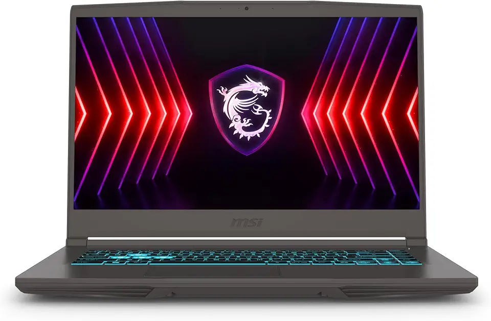 MSI Notebook para jogos Thin A15 39.6 cm 144Hz FHD FHD: Ryzen 5-7535HS, NVIDIA Geforce RTX 3050, 16GB DDR5, SSD NVMe 512GB, WiFi 6E, Bluetooth 5.3, Win 11: Preto B7UC-473US