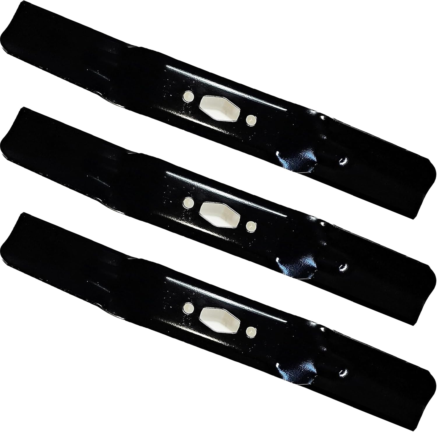 Mr Mower Parts # 742P05094 Ultra High-Lift Blades Set of 3 Compatible with Craftsman, MTD, Troy Bilt Tractors, and Zero-Turn