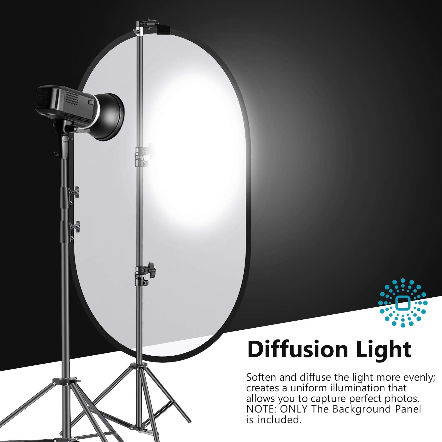 🛒 Crazy Deals Neewer Photography Studio Lighting Reflector Pop-Out Foldable Soft Diffuser Disc Panel with Carrying Case for Studio and Outdoor Portrait, Product Photography,Video Shooting (47 x 71 inches)