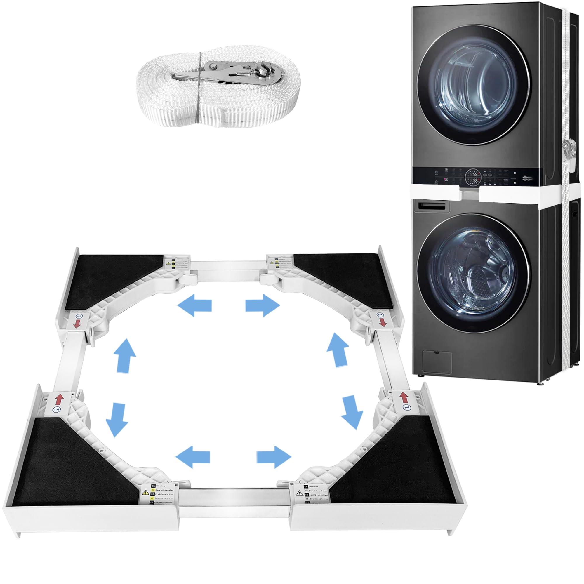 Montex 29 Inch Stacking Kit for Washer and Dryer Adjustable Universal