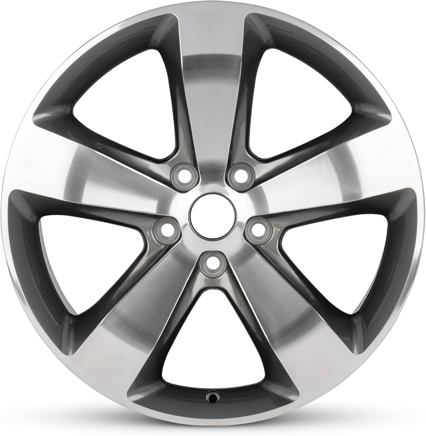 for 2014-2016 Jeep Grand Cherokee 20 Inch Machine Cut Face Gun Metal Rim - OE Direct Replacement - Road Ready Car Wheel