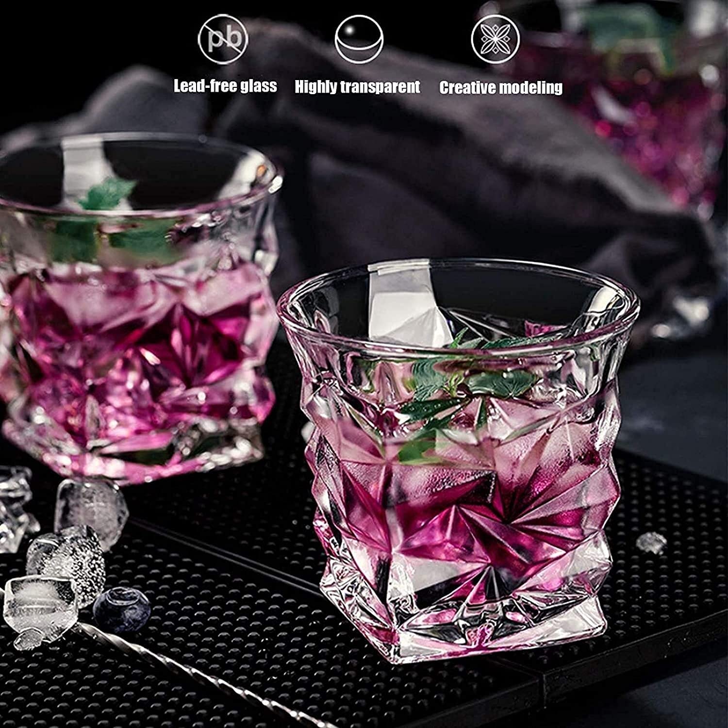 Karafka do wina, ręcznie dmuchane butelki whisky, włoskie szklane pojemniki na alkohol zapobiegający parowaniu, klasyczny design wazonów, wysokiej jakości zestaw upominkowy na butelki