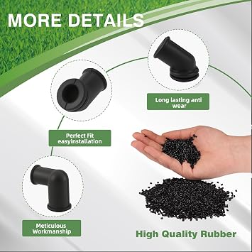 3 Set Breather Tube Grommets kit for B&S Replacement Part 66578 692187 67838 692189