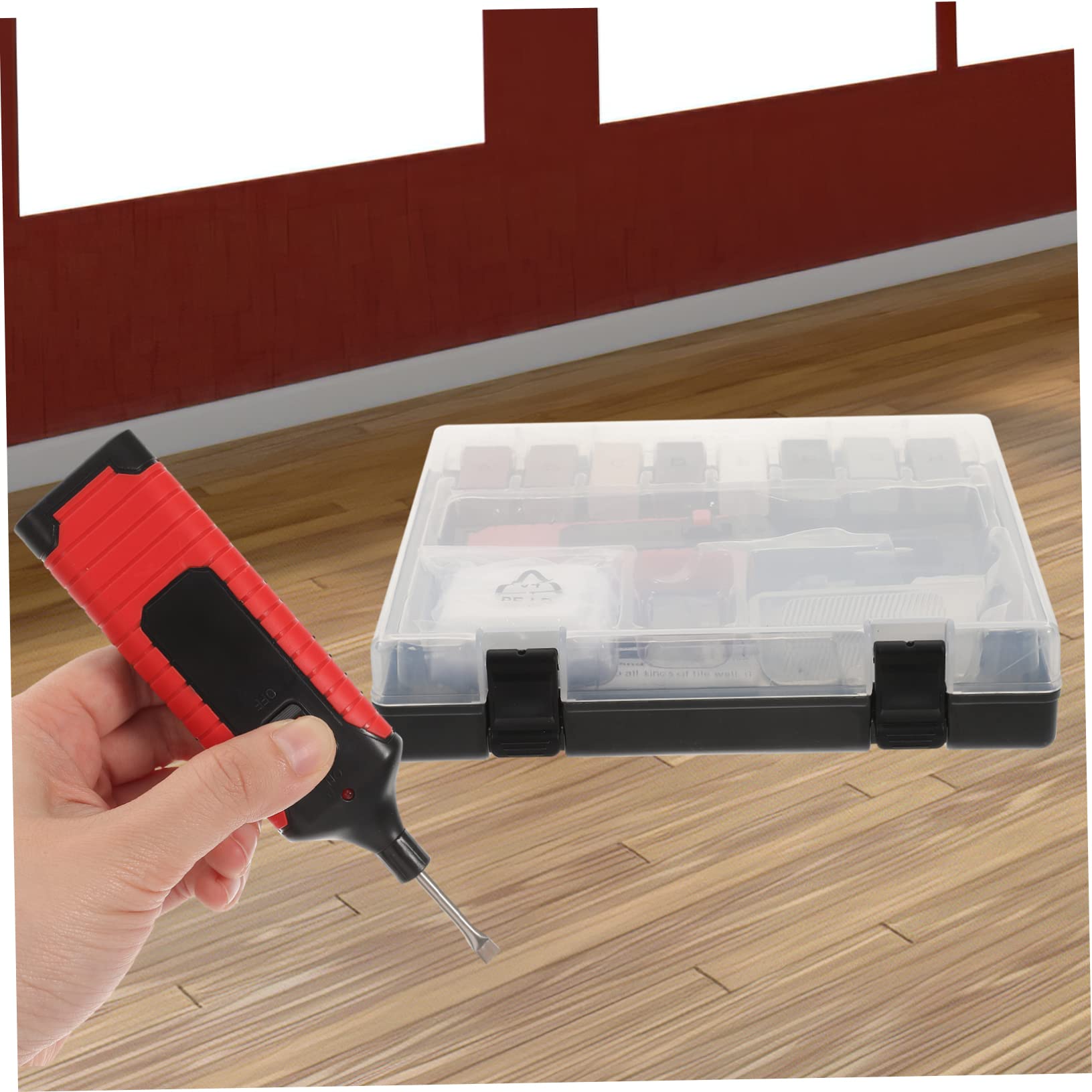 Tofficu Kit De Reparación De Azulejos Relleno Para Cerámica y Porcelana Colores Adecuado Para Reparar Azulejos Dañados Cocina y Baño Herramienta De Reparación De