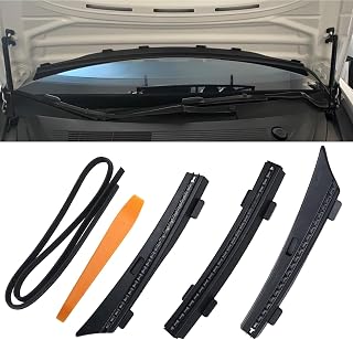 Front Hood Seal Strip Model 3 Hood Strip Cover, Waterproof Dustproof Seal Strip Compatible with Tesla Model 3 2017-2022