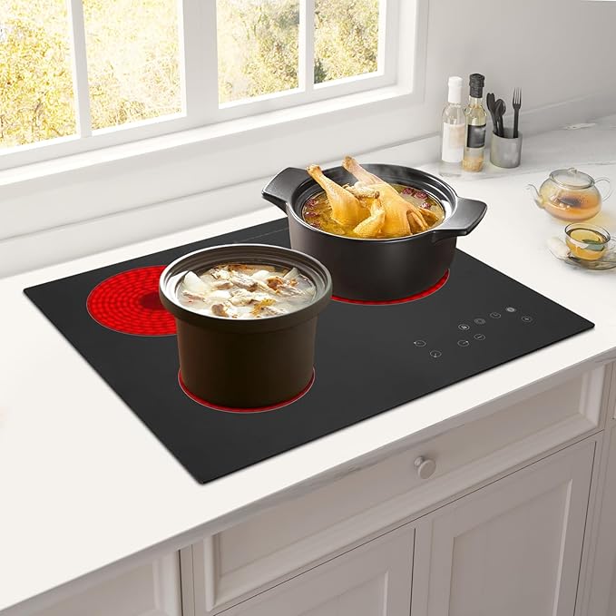 Estufa Vitrocerámica 3 Puestos 59x52cm Encimera 110V miniatura 2