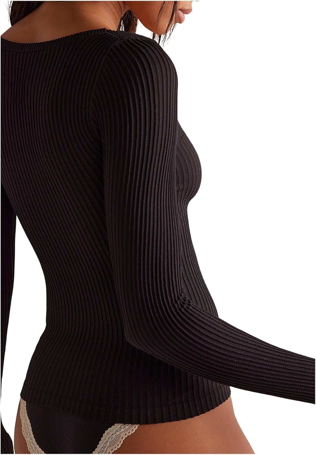 Free People Womens Dynamic Duo Tee - Image 2