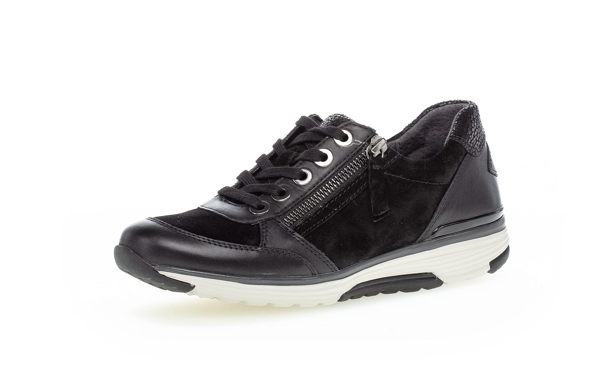 Gabor Zapatillas bajas para mujer, Negro 57., 37.5 EU