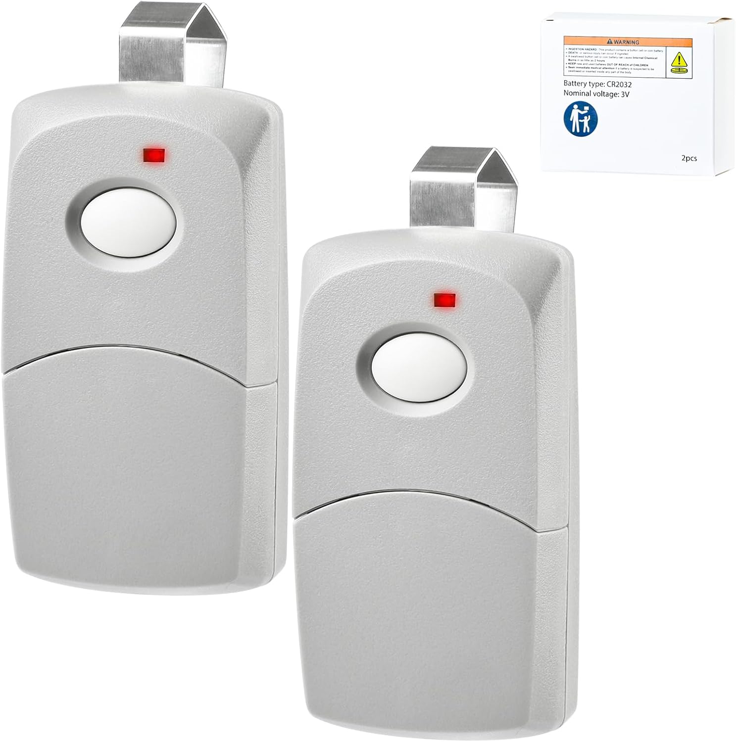 3089 Garage Door Remote Replacement for Linear 3089 Multicode Gate Opener Remote, 308911, MCS308911, Work with 300 MHZ 10 Dip Switch Garage Remote, Gate Clicker,
