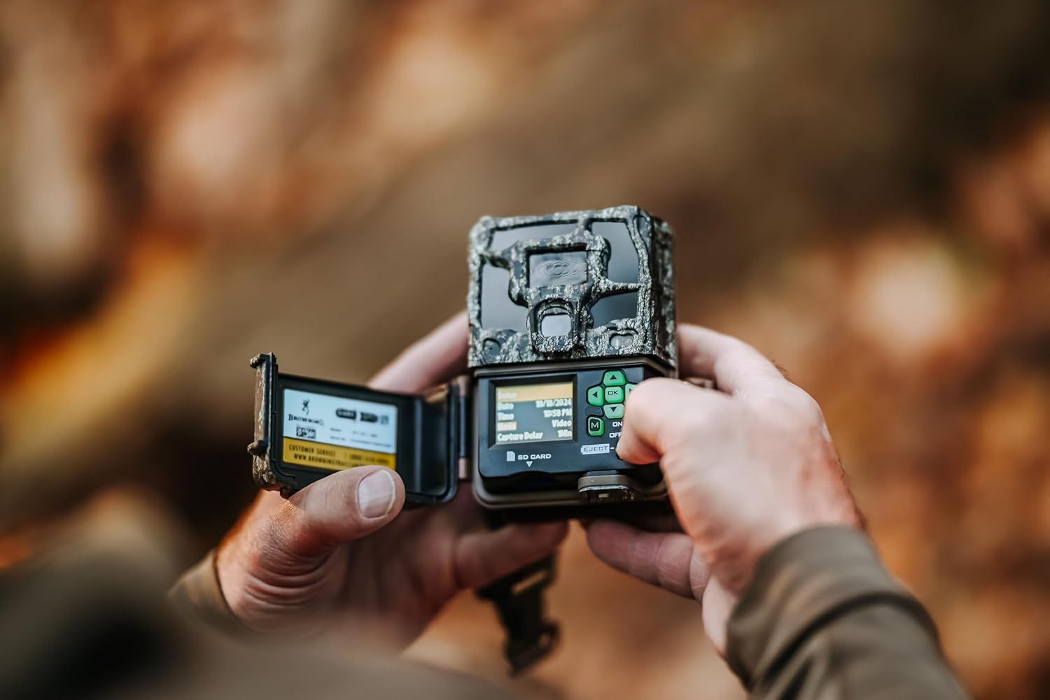 Browning Dark Ops Pro X 1080 Trail Game Camera Bundle Includes 32GB Memory Card with J-TECH Card Reader and Python Cable Lock (24MP) | BTC6PX1080