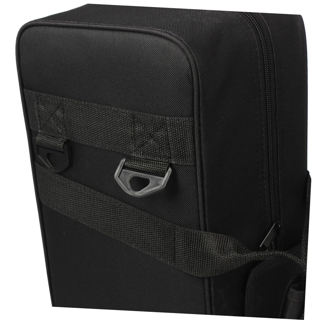 Zaino per Tromba Oxford Nero Resistente All'acqua con Doppia Tracolla Regolabile e Due Scomparti con Zip per Musicisti