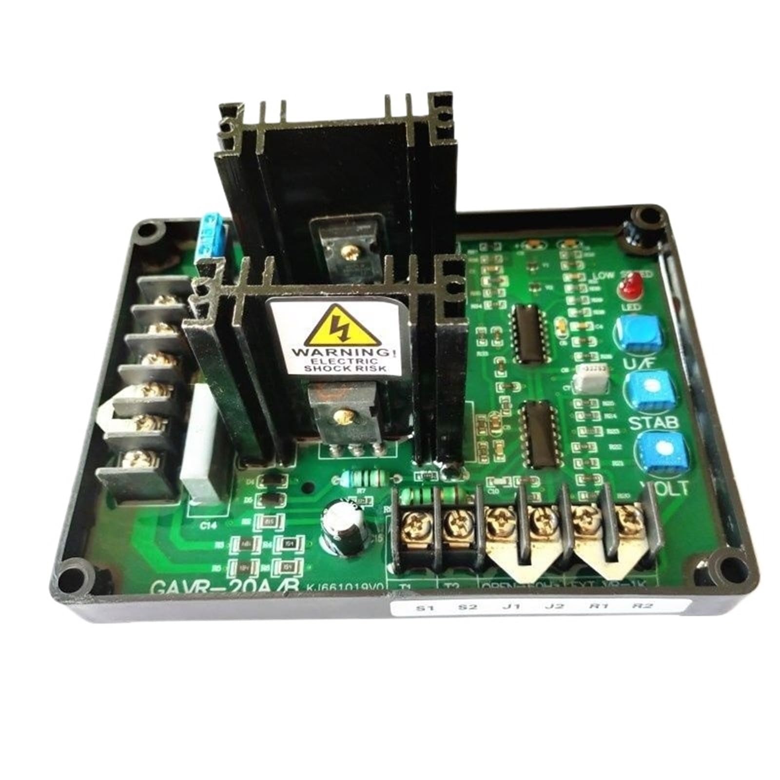 Régulateur tension automatique GAVR-20A module pour alternateur et générateur électrique