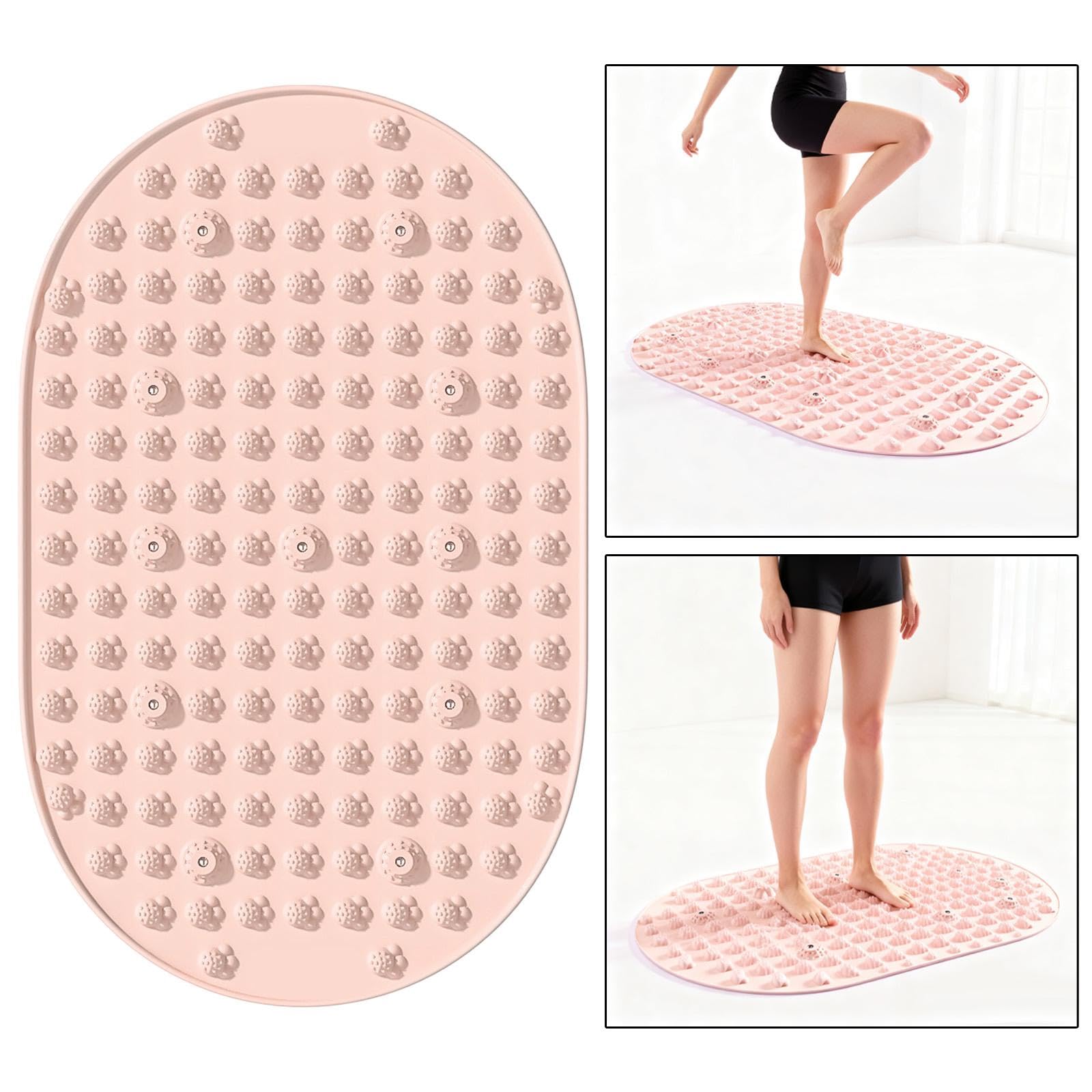 Tappetino per Agopressione, Cuscinetto Ergonomico per Massaggio, Riflessologia, per Il Trattamento Dei Muscoli Del Pavimento Pelvico, a Forma di Zampa Rosa
