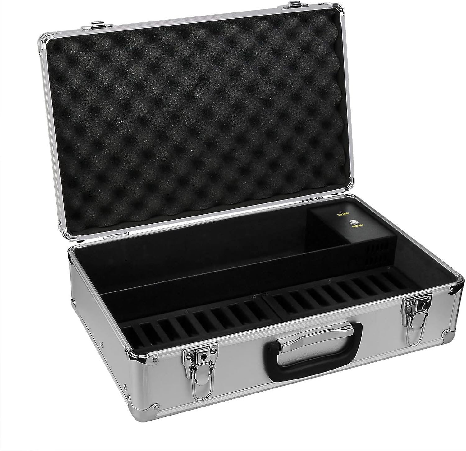 Retekess TT110 Tour Guide System Charging Case, with Portable 32 Slot Storage Box, for Recharge Retekess TT110 Wireless Tour Guide System