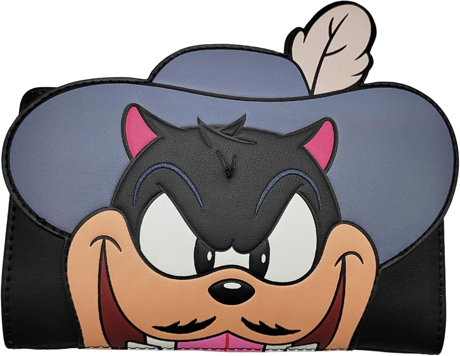 Loungefly Disney The Three Musketeers Pete Villain Cosplay Faux Leather Flap Wallet