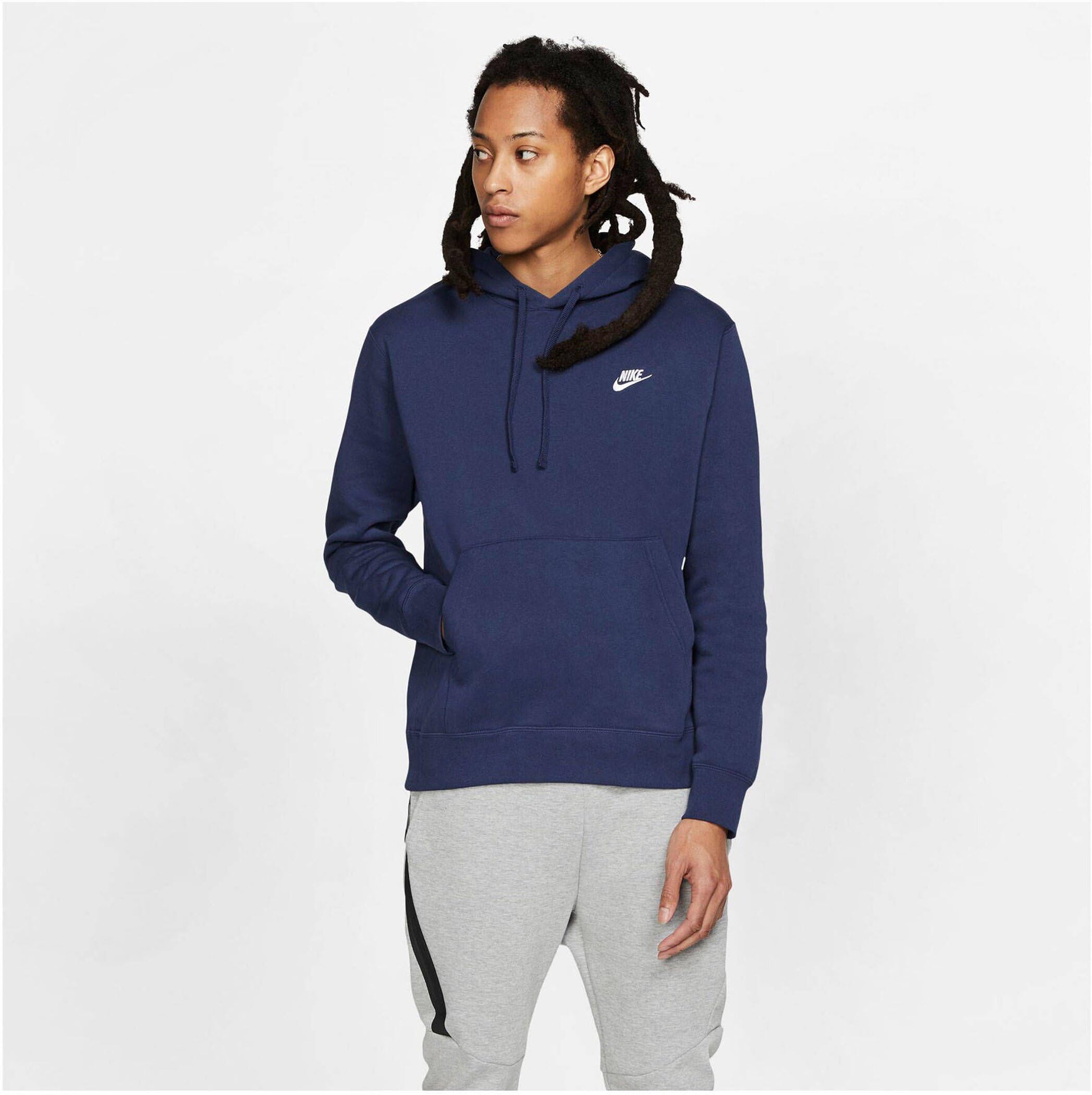 NIKE Bluza sportowa Mężczyźni Club Hoody Swoosh