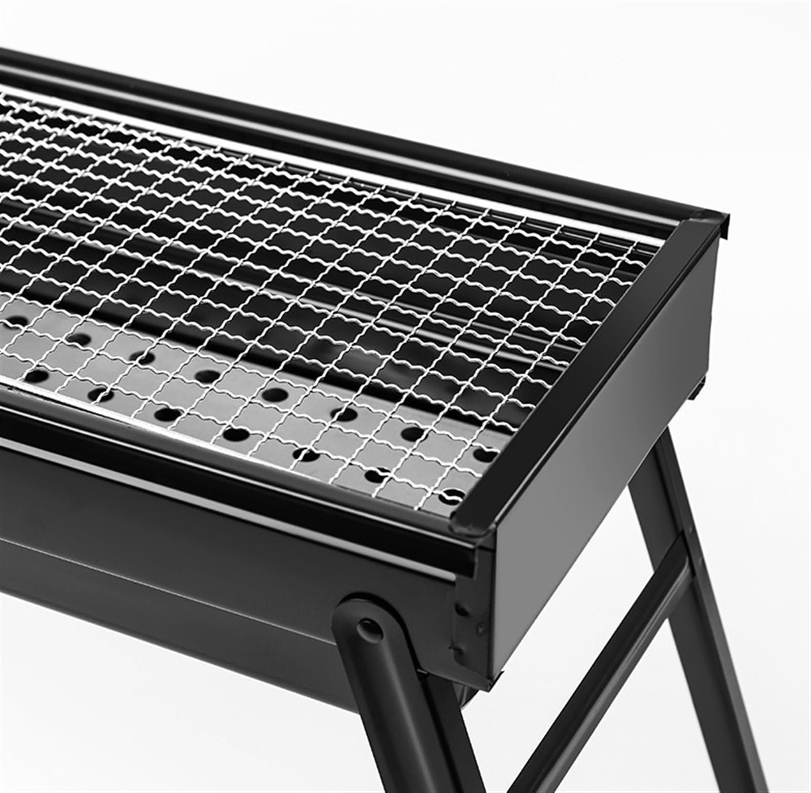 Grill na Węgiel Grill Na Świeżym Powietrzu Składany Przenośny Grill Na Węgiel Drzewny Camping Piknik Grill do Ogrodu