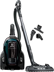 Electrolux Pure C9 PC91-8STM Toz Torbasız Elektrikli Süpürge | 7 Kademeli Filtrasyon, Ömür Boyu Kullanımlı Filtre, Kolay Boşaltılabilir Hazne, PureFlow Silent System | 10 Yıl Motor Garantisi