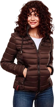 Navahoo Damen Jacke Steppjacke Übergangsjacke gesteppt Stepp Frühjahr B650