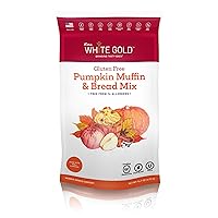 Vista 1 de Extra White Gold Mezcla de pan de calabaza – Para panecillos sin gluten – [Libre de los 14 principales alérgenos] [Sin OGM] [Sin nueces]
