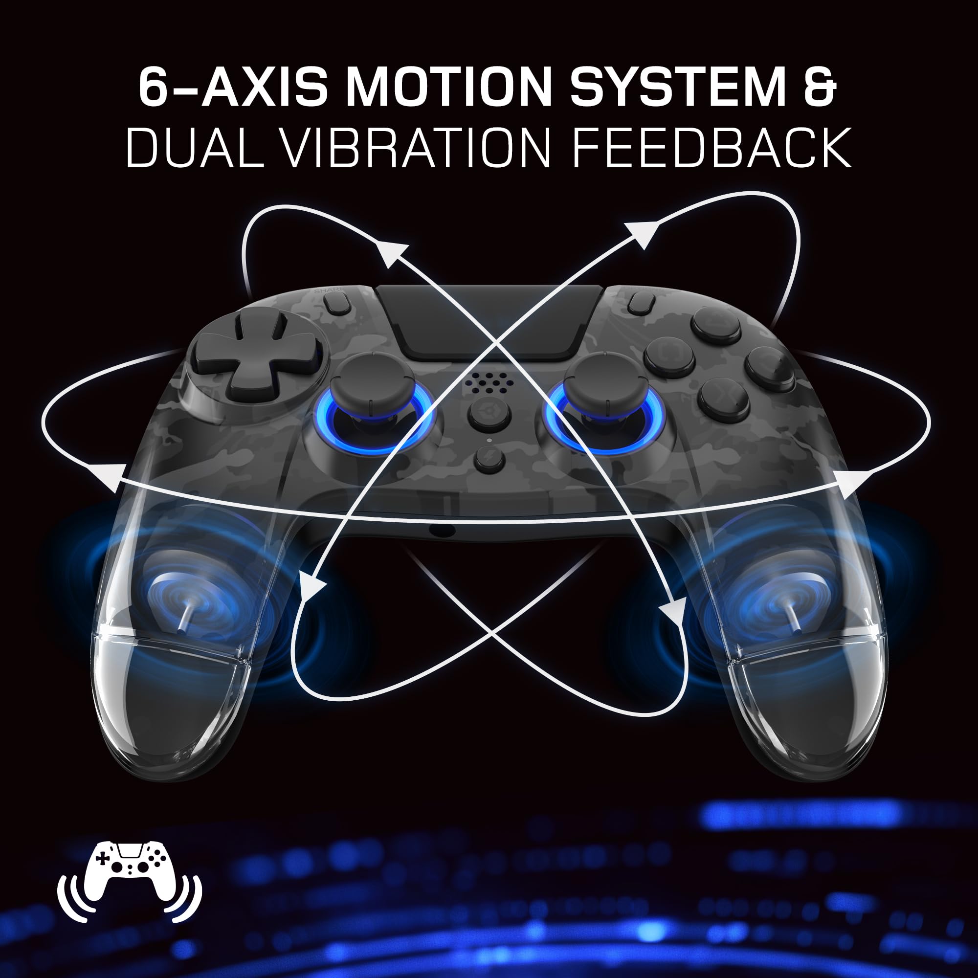 VX4 WIRELESS RGB CAMO CONTRL-Playstation 4