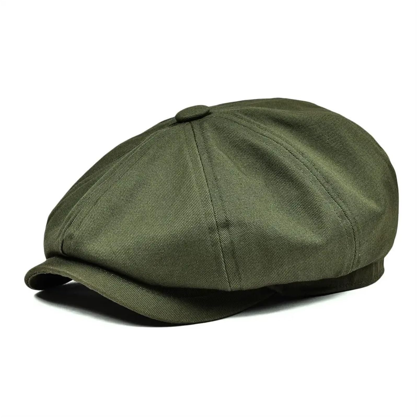 Gorra de repartidor periódicos for Hombre, Sarga algodón, 8 Paneles, Estilo Panadero, Retro, Gatsby, Informal, Boina Taxista