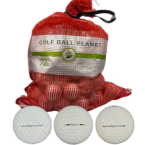 Golf Ball Planet 72 Pro V1/Pro V1x Used Recycled Golf