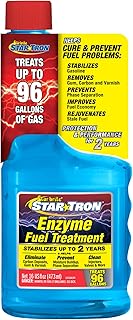 Star Tron Enzyme Fuel Treatment - Small Engine Formula – Gas Additive Rejuvenates & Stabilizes Old Gasoline - Cures & Prevents Ethanol Problems