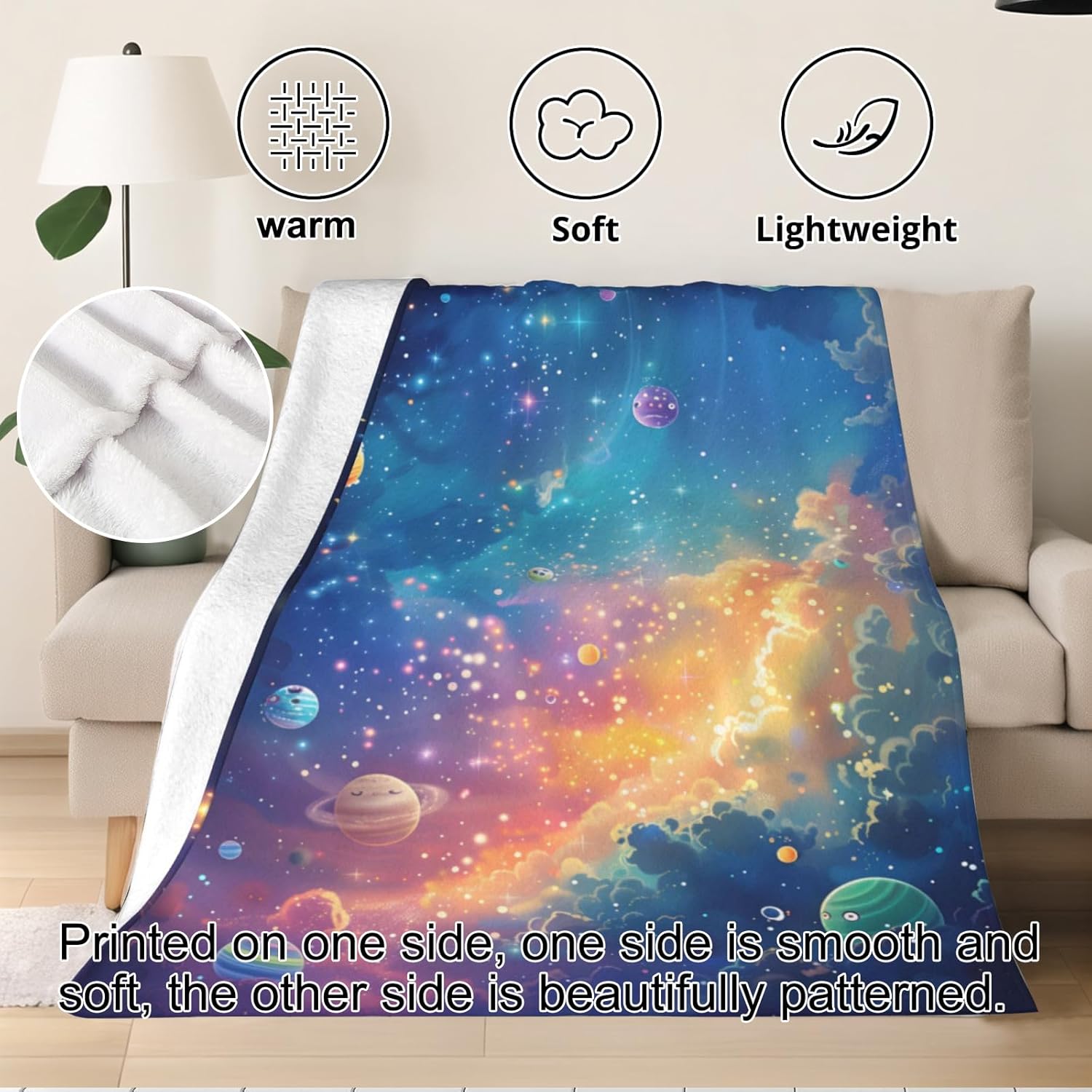 Playful Tiger Blanket Soft Lightweight Flannel Throw Blanket for Living Room Bedding Travel Home Decor Cozy 50x60 Inch Blankets Gifts for Adults Kids Women Men - Image 5