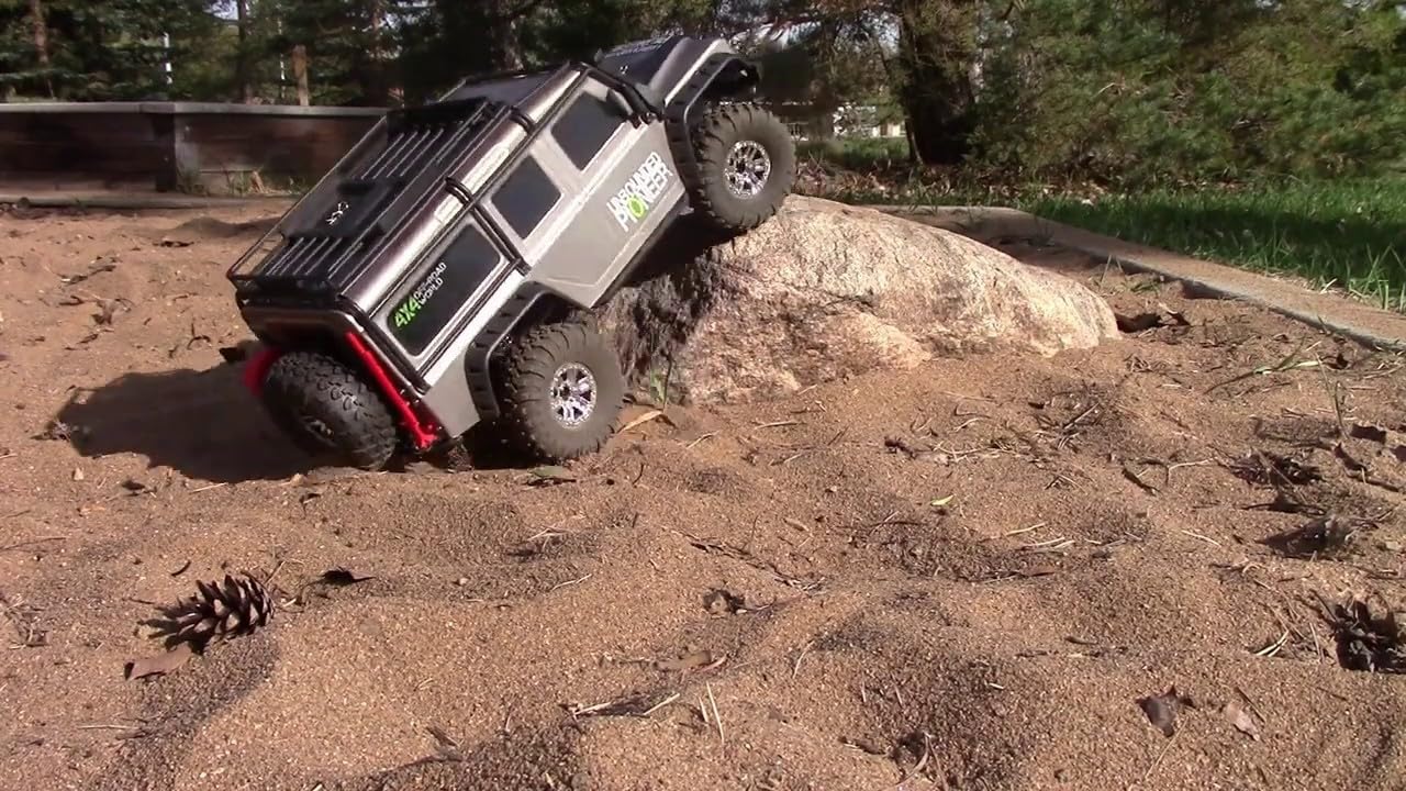 Coche RC Crawler Land Rover Defender D90 1/10 20Km/h (Brushed)