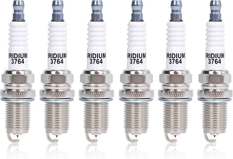 Vela de ignição Iridium RLP BKR6EIX-11 para Toyota, Lexus e outros veículos – Kit com 6 unidades
