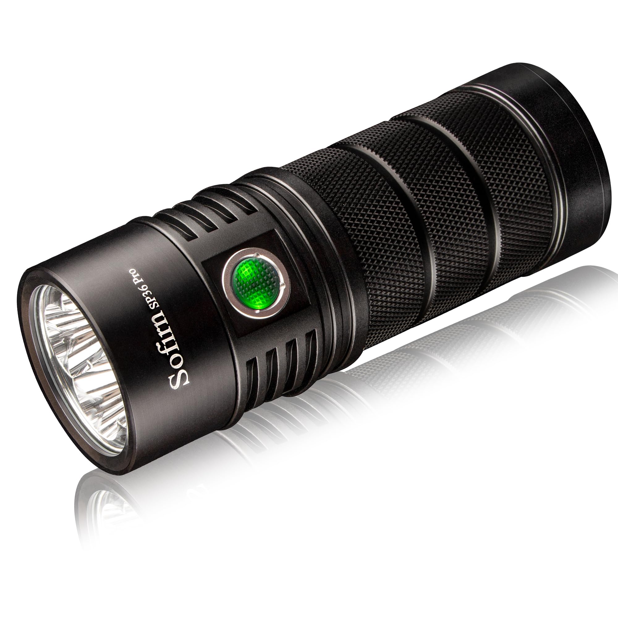 Sofirn SP36Pro 強力 LED懐中電灯 最大8000ルーメン 高輝度 Anduril UI採用 無段階調光 USB-C充電式 照射距離450メートル IPX8防水 防災/キャンプ/捜索用