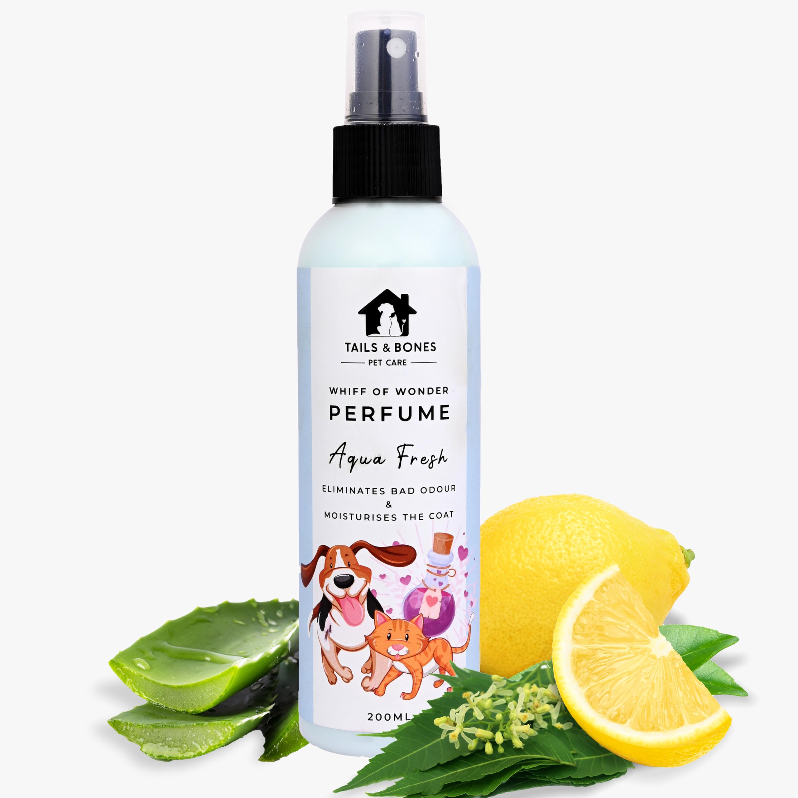 TAILS & BONES Pet Perfume for Dogs & Cats | Moisturising Odour Control Fragrance | Pet Grooming essential (200ml) (B0CVXPVZG1) Amazon Price History, Amazon Price Tracker