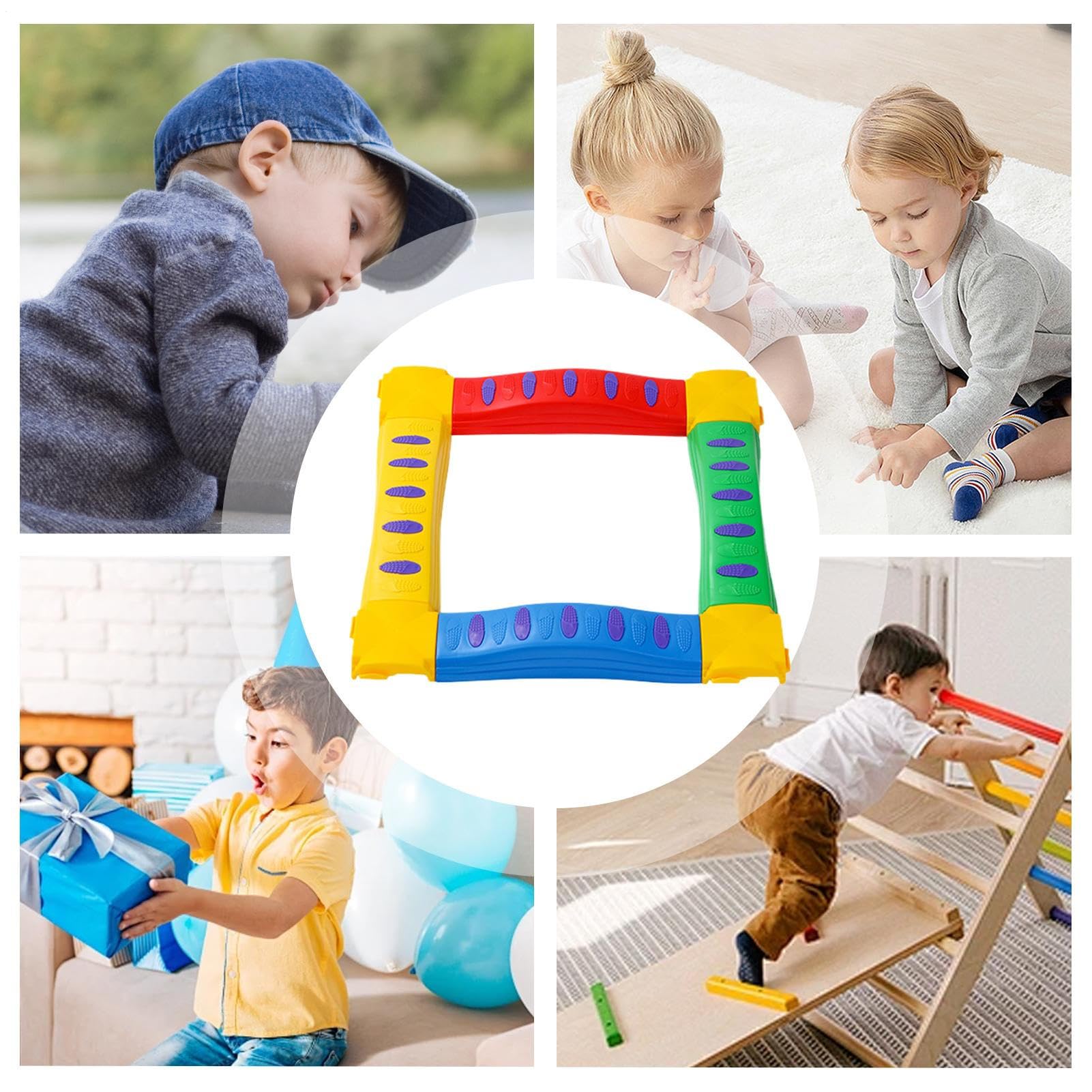 Barra De Equilibrio Para Niños Pequeños Juguete De Barra Para Ejercicio De | Juguete de Ejercicio Infantil Para Niños De 3 A 5 Años En Interior Exterior Patio Y Sala De Juegos