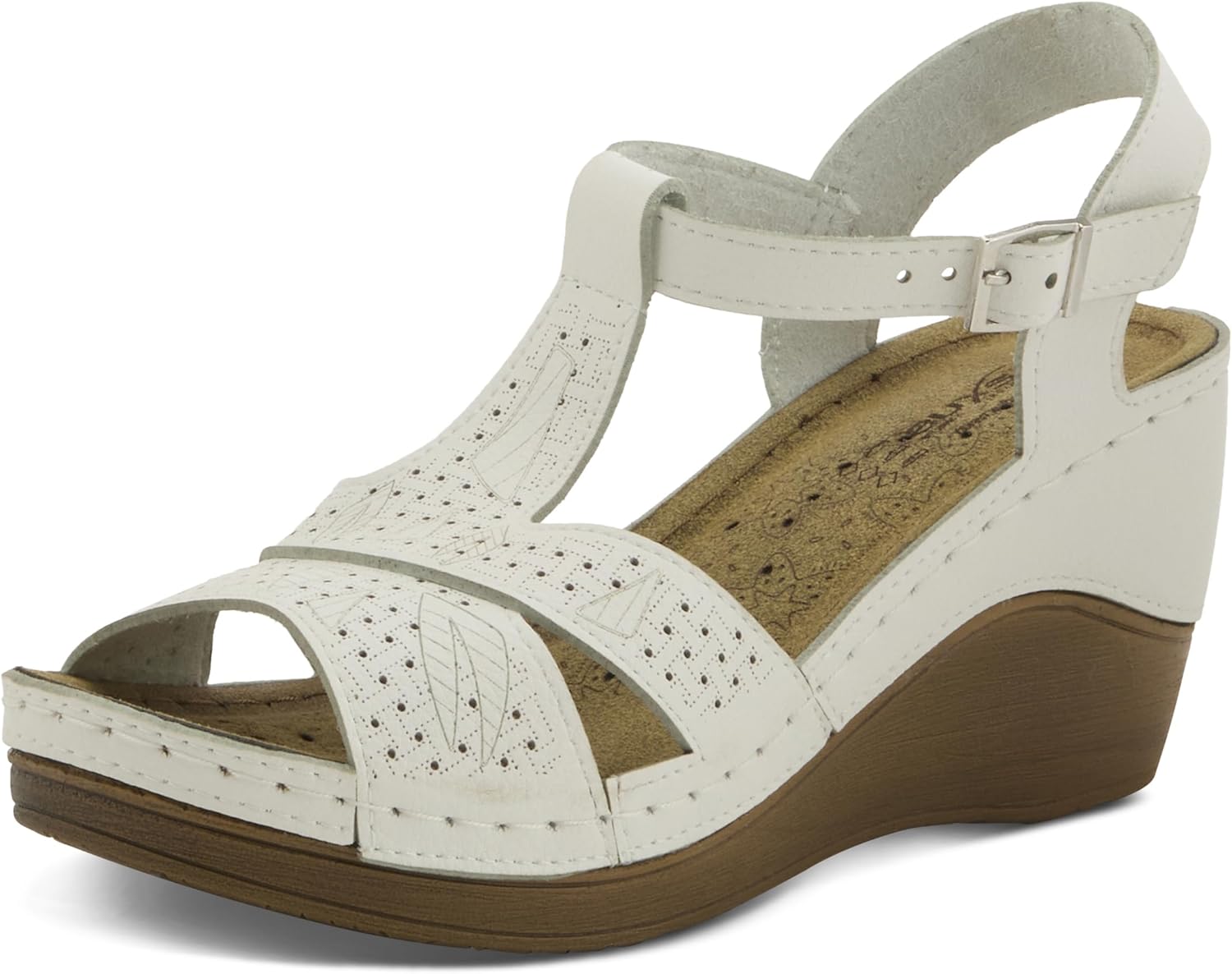 Flexus Natala Slingback Women’s Sandal | Sandals for Women with Perforated Upper