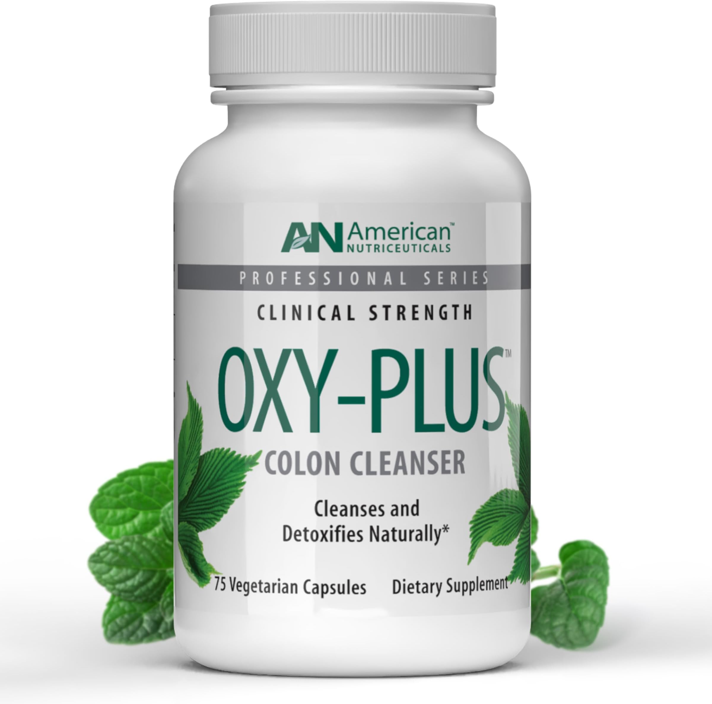 Oxy-Plus - Colon Cleanse Detox for Relief - Reduces Heavy Metal -Constipation Relief for Women, Men, Adults - Fast Acting , No Gas/ Bloating - 75 Capsules (3-4 Week Supply)