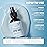 Eva Naturals Eye Gel for Dark Circles, Bags & Puffiness - Anti-Aging Serum with Peptides, Hyaluronic Acid & Botanicals - Firming Under Eye Treatment for Wrinkles, Fine Lines & Tired Skin - 2 oz