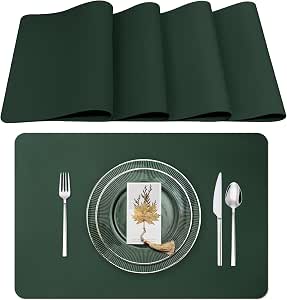 Daesar Tovaglietta Cucina, Set di 6 Tovagliette Antimacchia