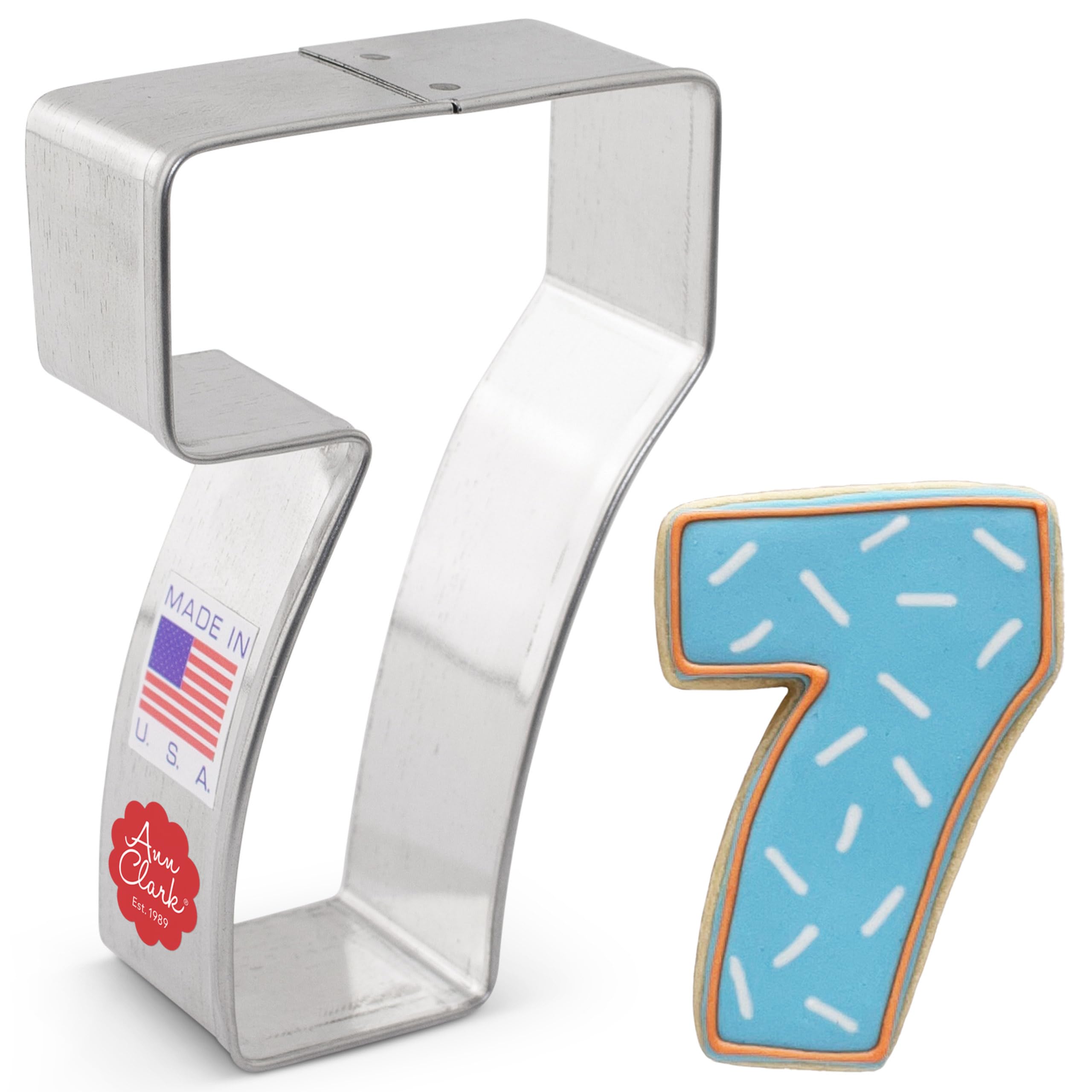 Amazon.com: Number Seven/ #7 Cookie Cutter, 3.25