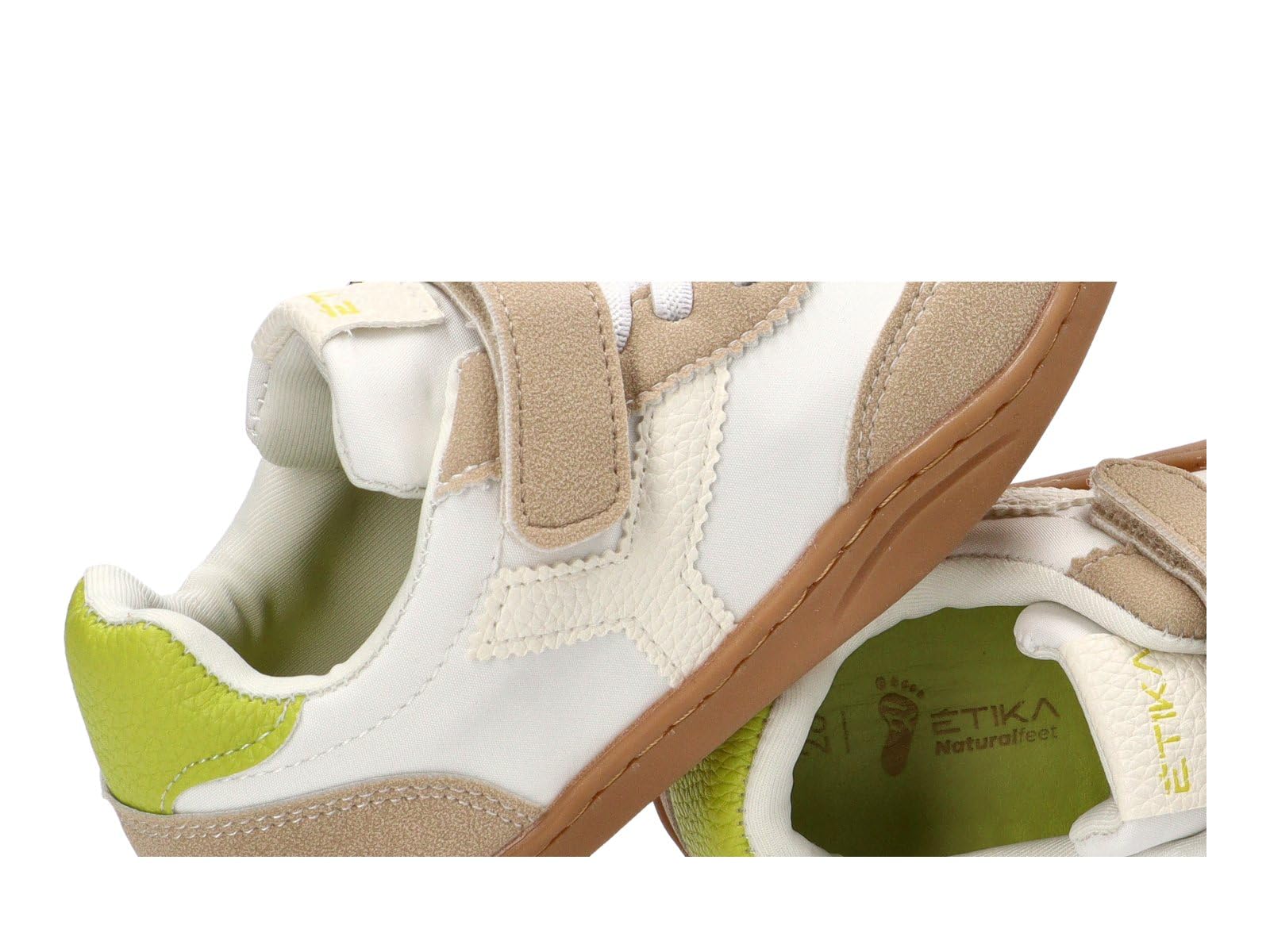 Etika Zapatillas Deportivas Infantiles Unisex, Calzado Respetuoso para Niños, Suela Plana Flexible con Cierre Adherente, 52465
