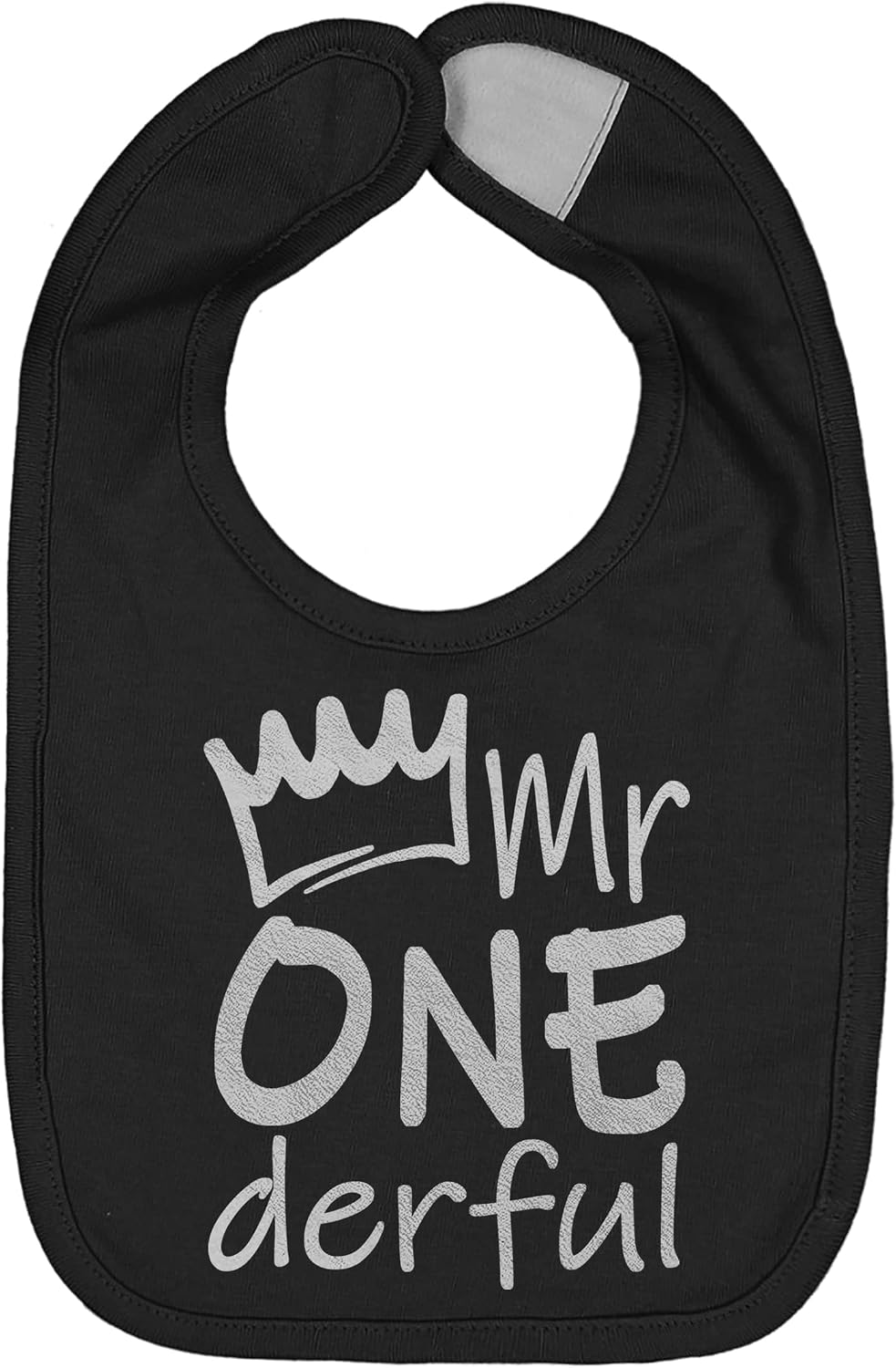 Aiden's Corner Handmade Cute Baby Boy Mr Onederful First Birthday Smash Cake Bib - 1st Birthday Bibs