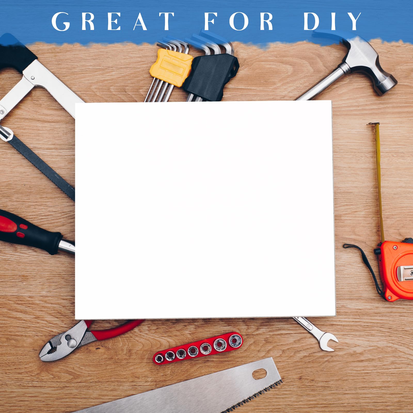 HDPE Plastic Sheets - 4 Pack for DIY Projects -6
